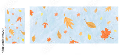 Herbstmotiv - Hintergrund für Soziale Medien