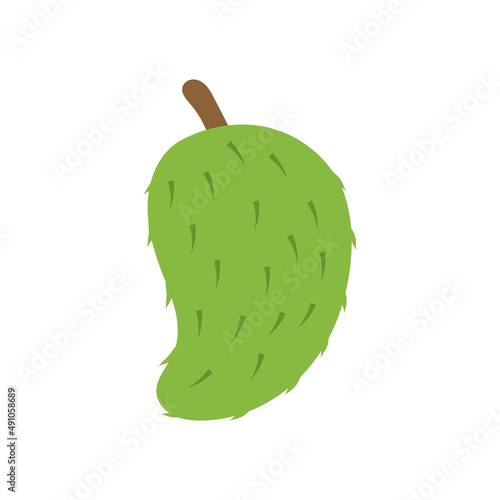 Soursop icon design template vector isolated illustration