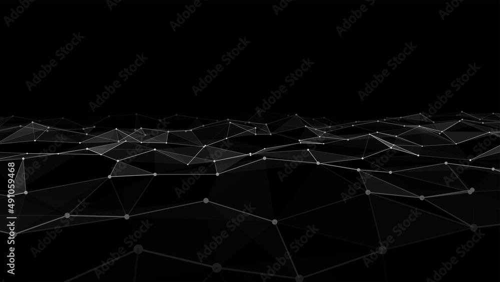 Naklejka premium web on black background