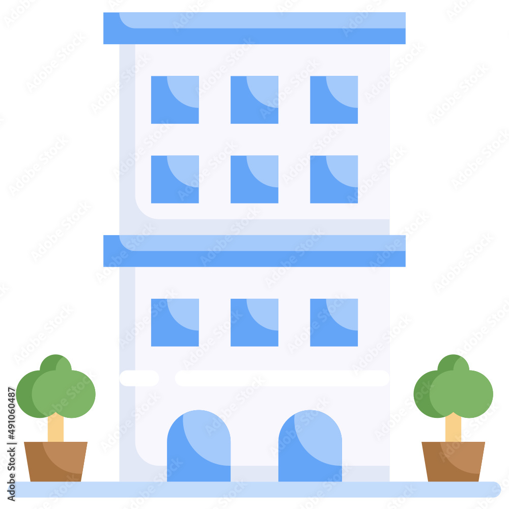 BUILDINGS flat icon,linear,outline,graphic,illustration BUILDINGS flat icon,linear,outline,graphic,illustration