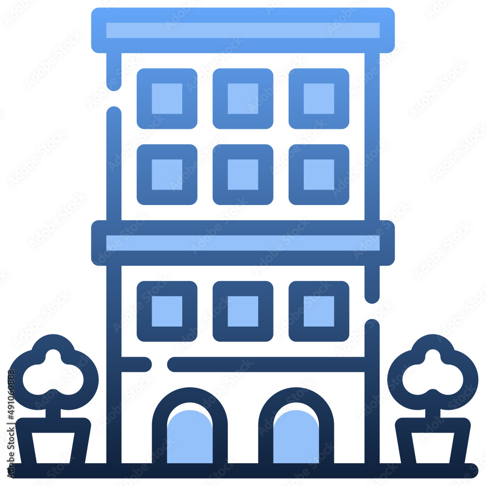BUILDINGS Gradient icon,linear,outline,graphic,illustration BUILDINGS Gradient icon,linear,outline,graphic,illustration