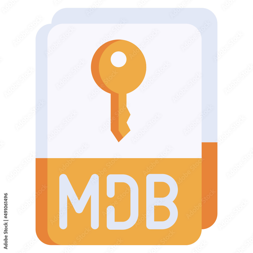 MDB flat icon,linear,outline,graphic,illustration MDB flat icon,linear,outline,graphic,illustration