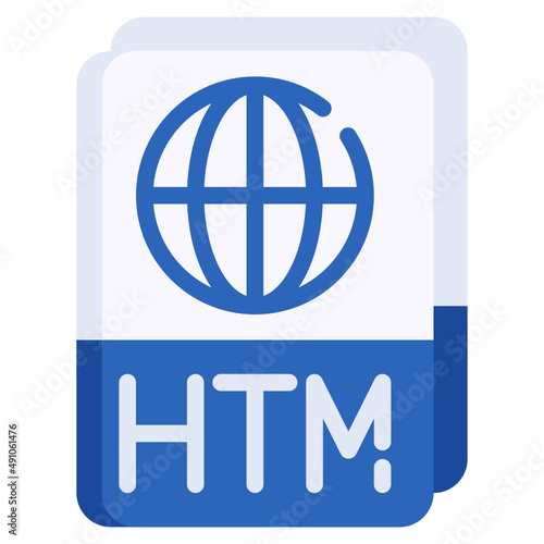 HTM flat icon,linear,outline,graphic,illustration photo