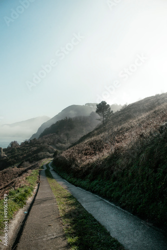 niebla y camino © Rubn
