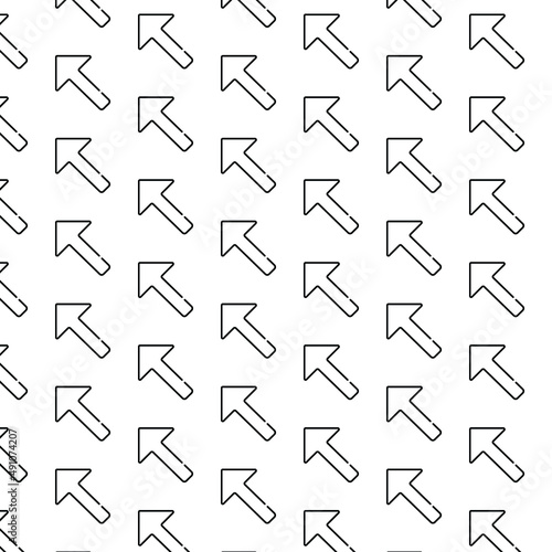 set of arrows pattern design 