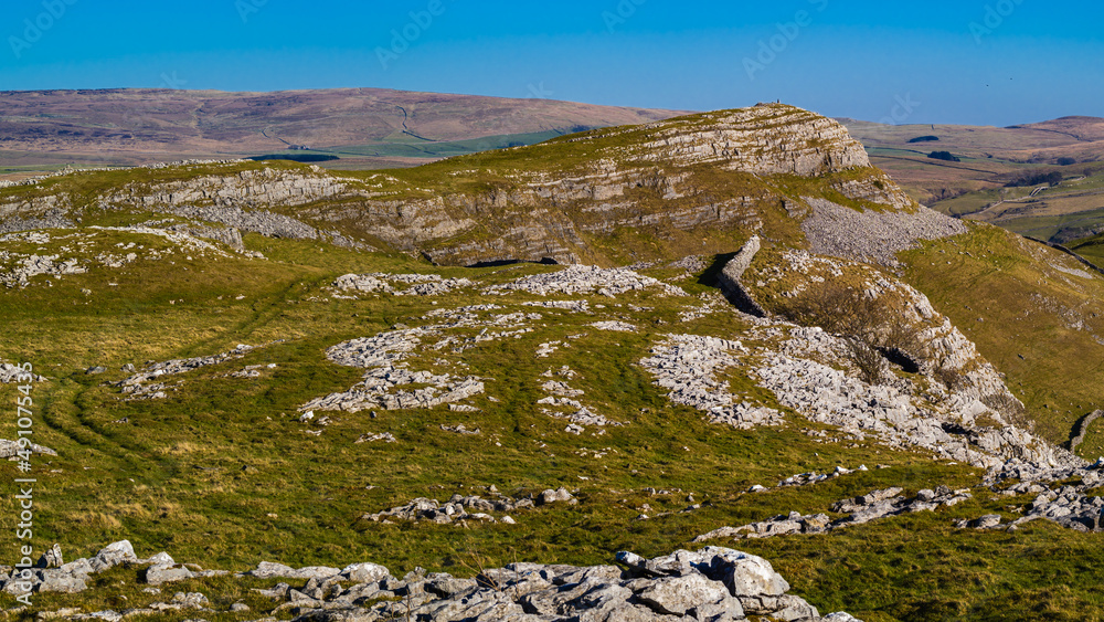 Smearsett Scar from Pot scar above feizor in the Yorkshire Dales