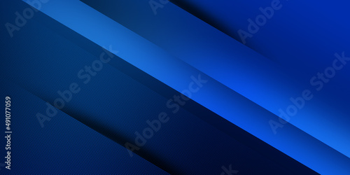 Abstract neon blue background with lines 