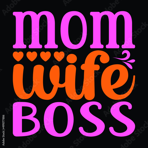 Mom wife boss, Wife Gift Shirt, Wife gift ideas , Mom Birthday