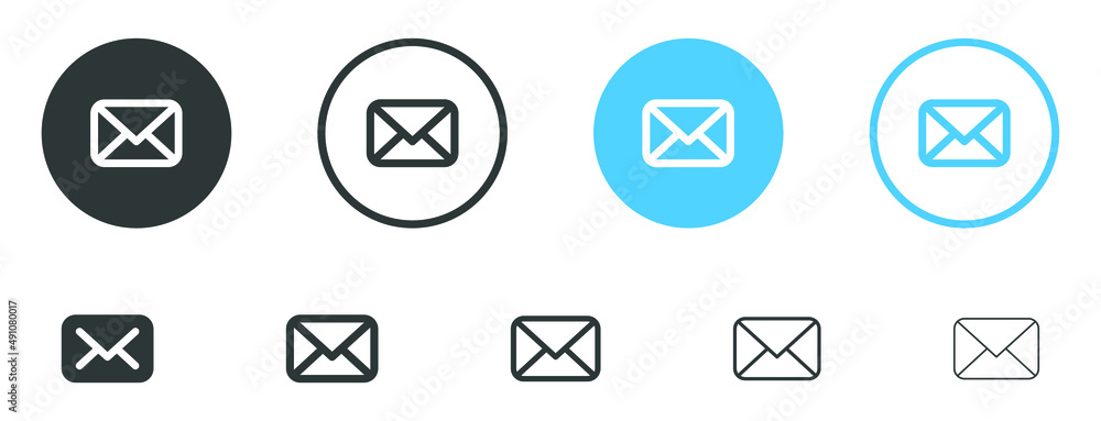 mail envelope icon, message icon, email symbol in filled, thin line, outline and stroke style for apps and website
mail envelope icon, message icon, email symbol in filled, thin line, outline and stroke style for apps and website