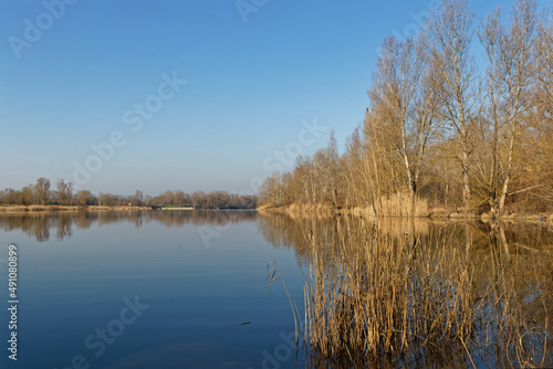 Grand parc de Miribel-Jonage, an urban park of 2200 hectares on the outskirts of Lyon was created to help control the flooding of the Rhône river