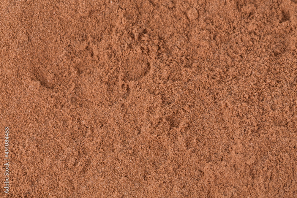 cocoa powder closeup background cocoa powder closeup background