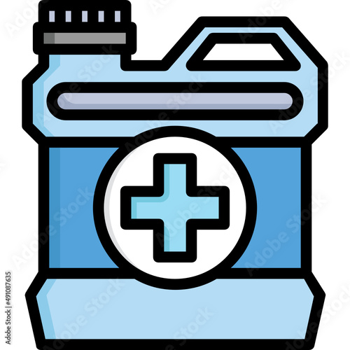 alcohol gel icon