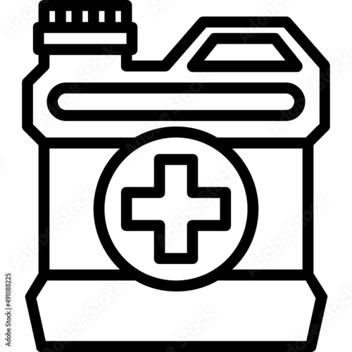 alcohol gel icon