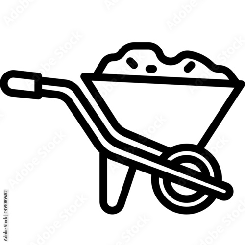 wheelbarrow icon