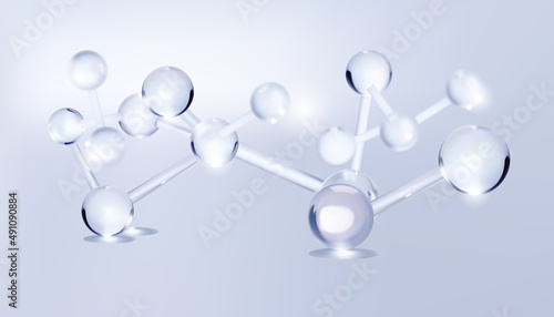 molecules and chemical formulas Background