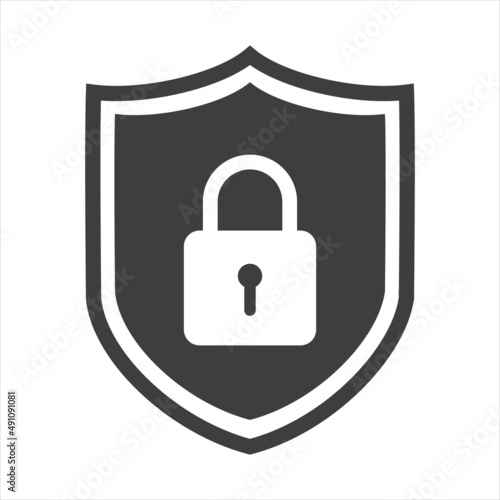 Protection icon vector. Padlock icon. EPS 10
