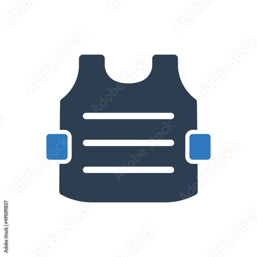 bulletproof vest icon