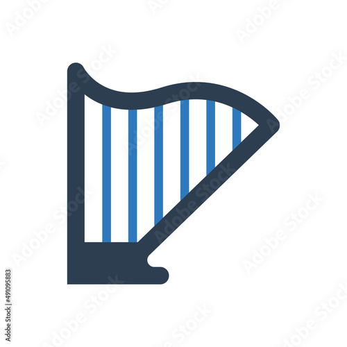 Harp Icon - Lyre Icon