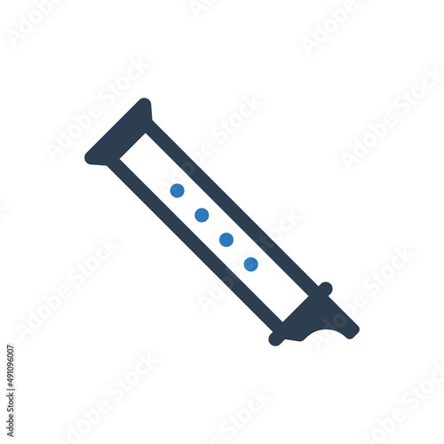 flute icon - Musical Instrument icon