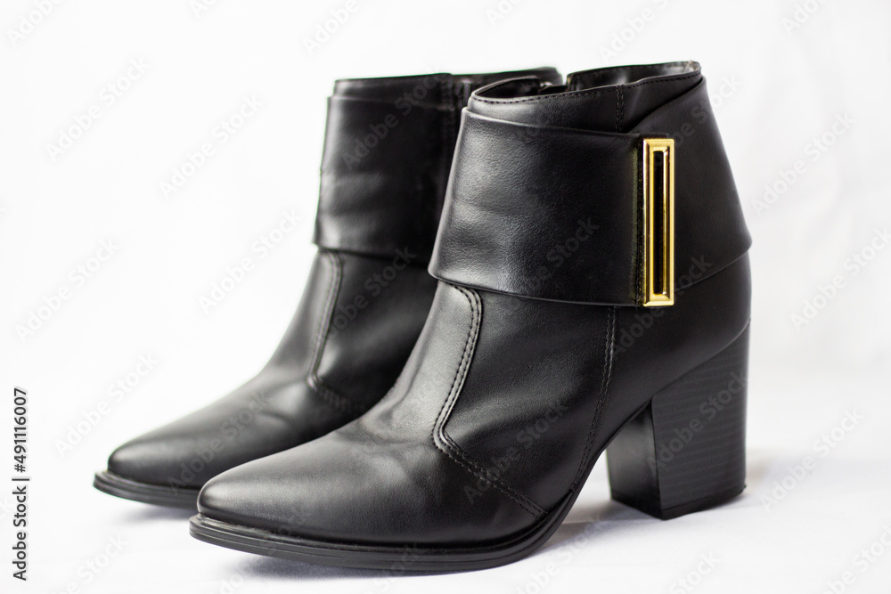 black leather boots black leather boots