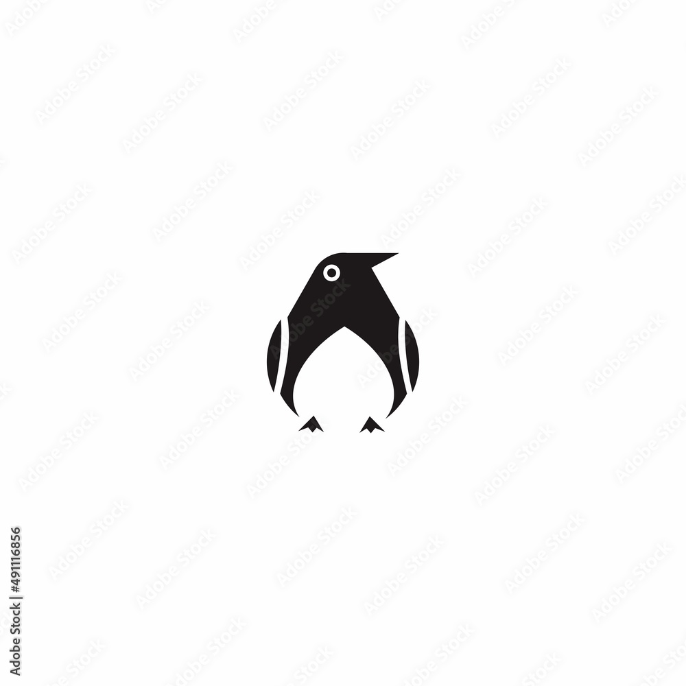 Obraz premium penguin logo