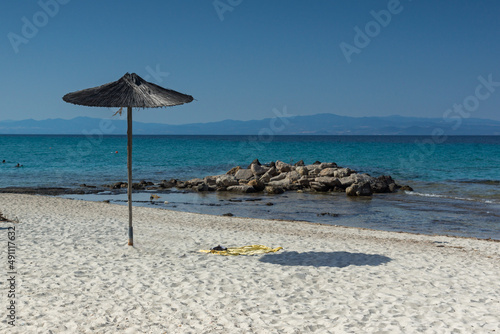 Fototapeta Naklejka Na Ścianę i Meble -  Historical town of Afytos, Kassandra, Chalkidiki, Greece