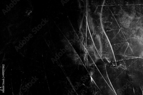 Wallpaper Mural white scratches with spotsisolated on black background Torontodigital.ca