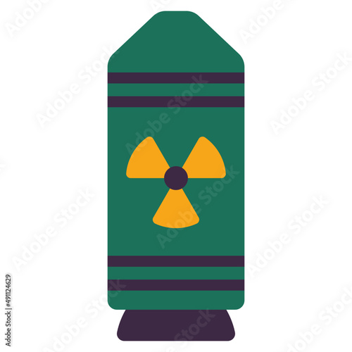 nuke flat icon