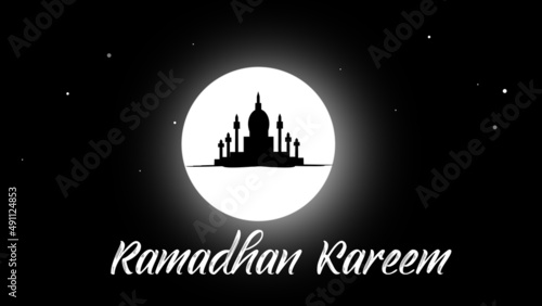 abstract ramadhan background for desktop wallpaper and banner