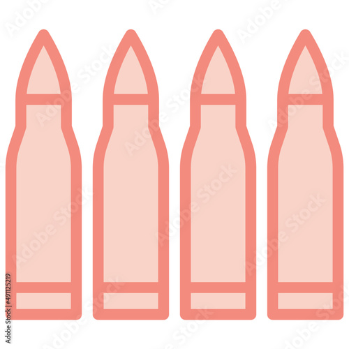 ammunition two tone icon