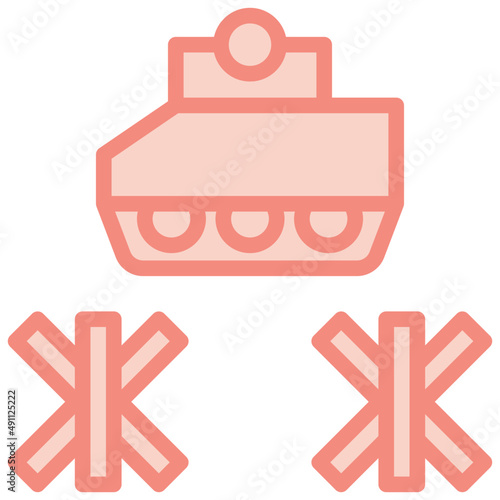 barrage two tone icon