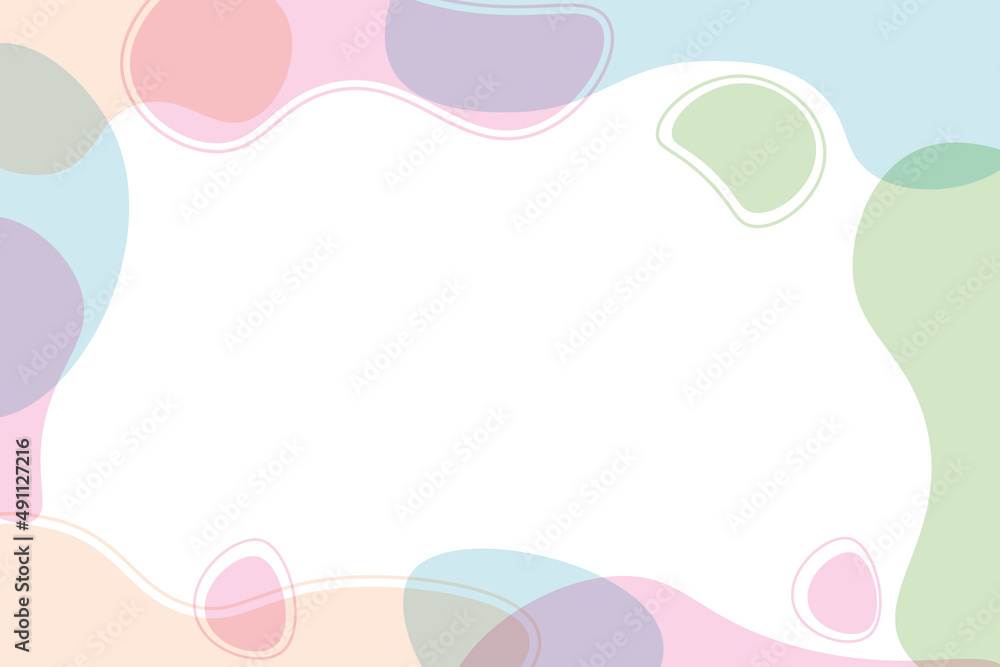 Vector colorful abstract liquid background design