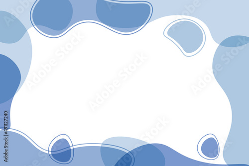 Vector abstract liquid hand drawn background design