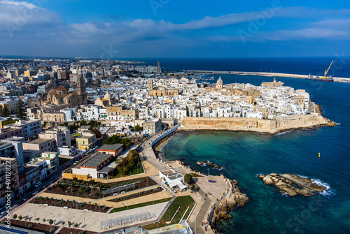 Obraz na plátně Port of Monopoli in Italy - travel photography