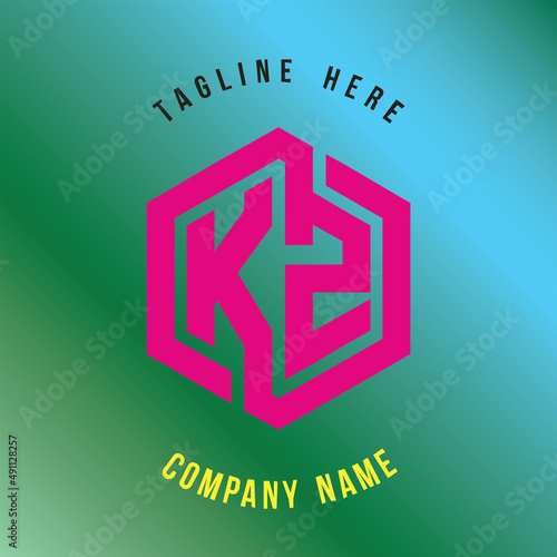 K2 lettering logo is simple, easy to understand and authoritative