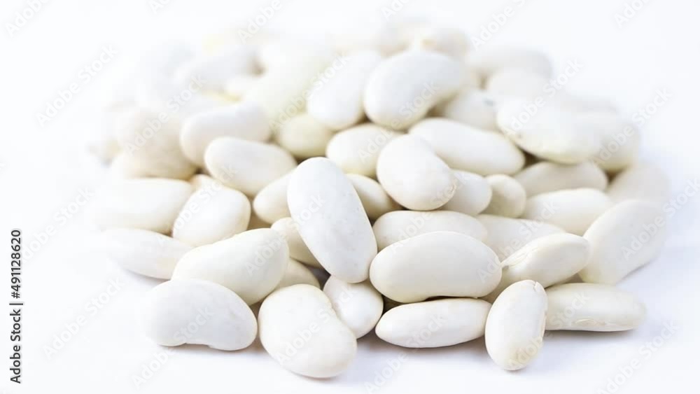 White Beans texture background. Vegetarian food.Kidney beans.Haricot beans White Beans texture background. Vegetarian food.Kidney beans.Haricot beans