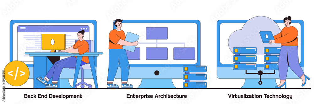 Back-End Development, Enterprise Architecture, and Virtualization Technology Illustrated Pack Back-End Development, Enterprise Architecture, and Virtualization Technology Illustrated Pack