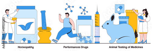 Homeopathy, Performance Drugs, and Animal Testing of Medicines Illustrated Pack