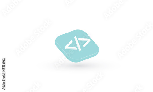 Free Download Code Editor Icon, Symbol graph or chart icon isolated white background - GFXLoad