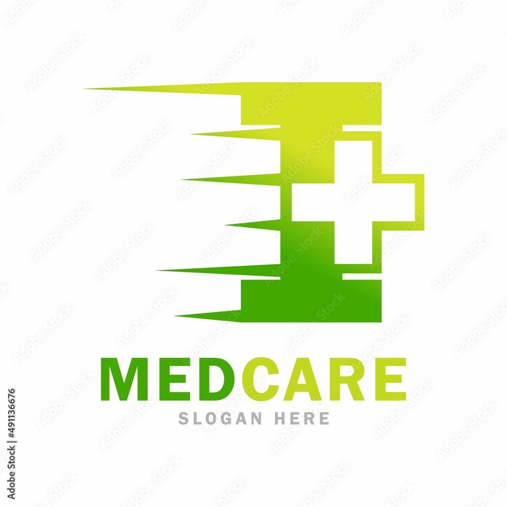 Abstract letter I plus with medical fast vector design logo. this is cross or plus for symbol health logo Abstract letter I plus with medical fast vector design logo. this is cross or plus for symbol health logo