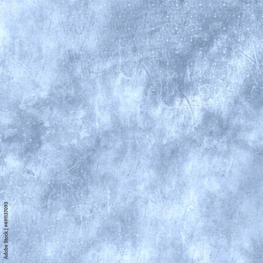 青っぽい銀色のメタリックなテクスチャの背景 正方形テンプレート グランジ ビンテージ Stock Illustration Adobe Stock
