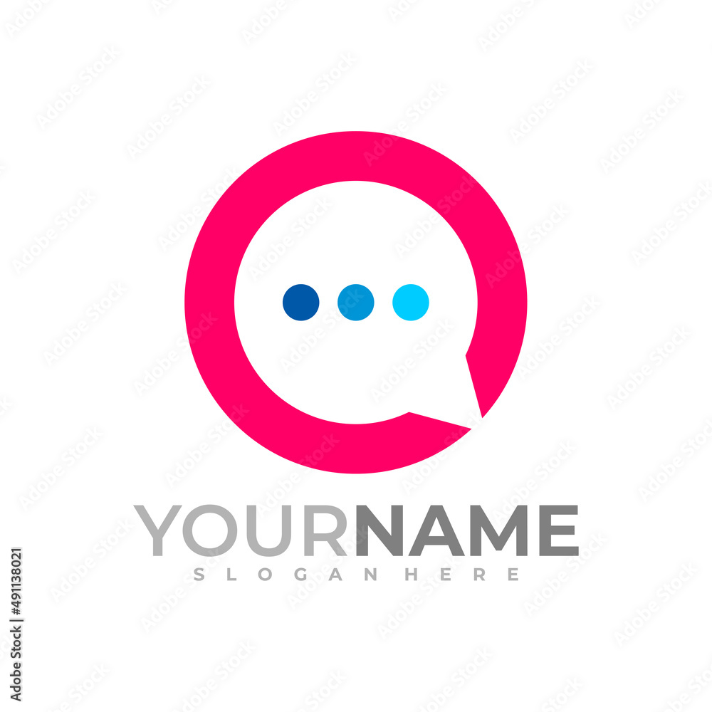Talk logo vector template, Creative Consult logo design concepts Talk logo vector template, Creative Consult logo design concepts