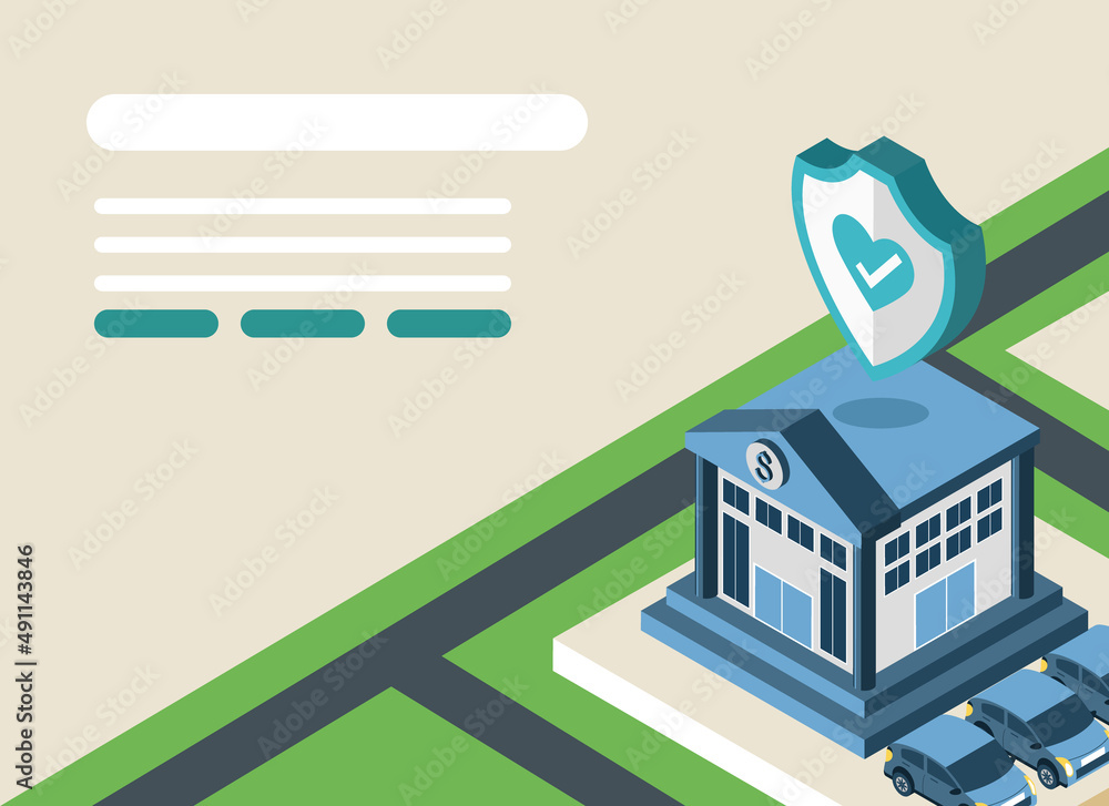 Obraz premium health insurance concept