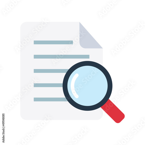 Search file vector icon symbol design