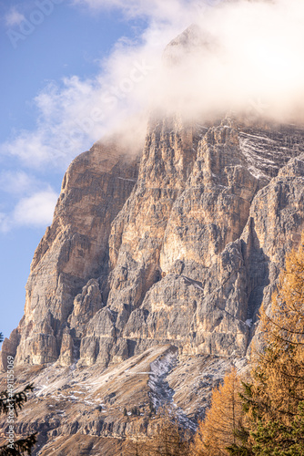 The Dolomites in the Italian Alps are a Unesco World Heritage Site - travel photography