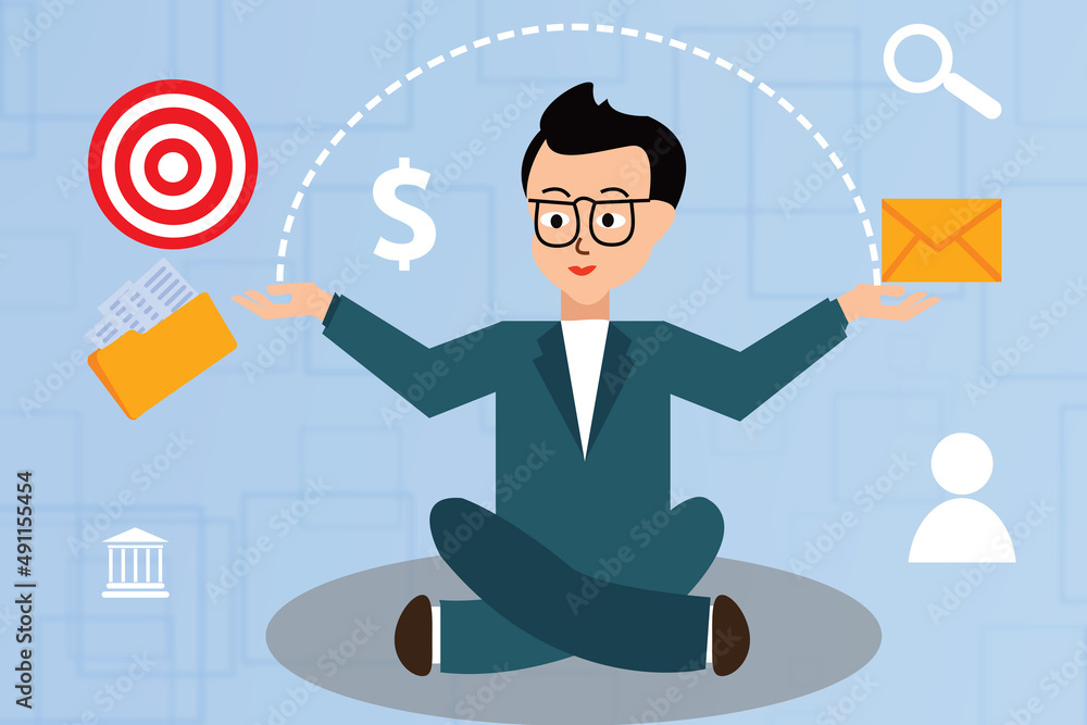 2d illustration business target concept
2d illustration business target concept
