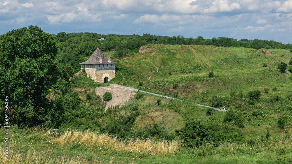 Khotyn fortress in Chernivtsi region of Ukraine Khotyn fortress in Chernivtsi region of Ukraine