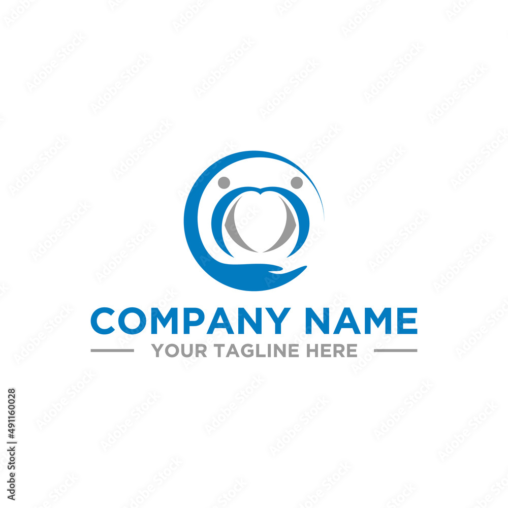 Obraz premium Organization non profit logo design