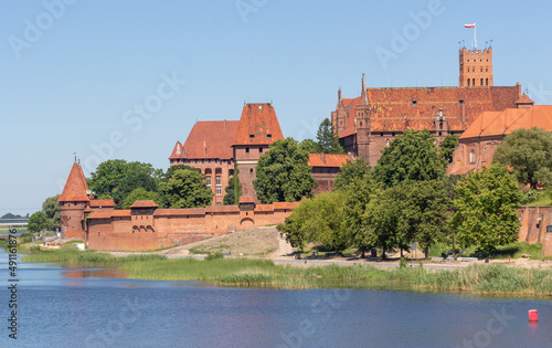 Malbork, Poland - largest castle in the world by land area, and a Unesco World Heritage Site, the Malbork Castle is a wonderful exemple of Teutonic fortress © SirioCarnevalino