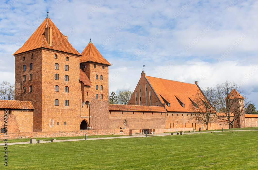 Malbork, Poland - largest castle in the world by land area, and a Unesco World Heritage Site, the Malbork Castle is a wonderful exemple of Teutonic fortress Malbork, Poland - largest castle in the world by land area, and a Unesco World Heritage Site, the Malbork Castle is a wonderful exemple of Teutonic fortress